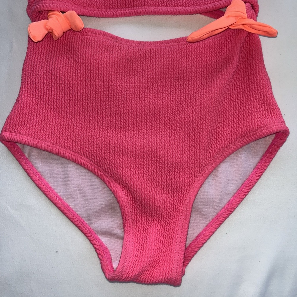 Derek Heart Girl's Size 6 Swimsuit Cut Out One Piece - Picture 2 of 5
